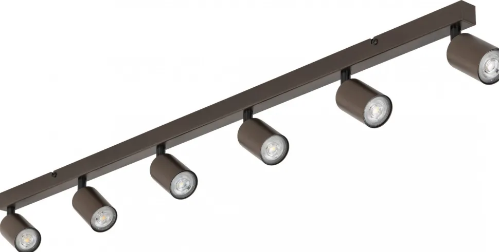 Lampa Sufitowa SPOT TOP Brązowy 6xGU10