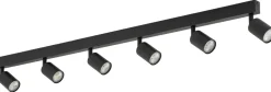 Lampa Sufitowa SPOT TOP Czarny 6xGU10