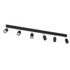 Lampa sufitowa Spot TOP czarna 6xGU10