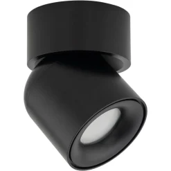 Lampa sufitowa Spot TWIST czarna 1xGU10