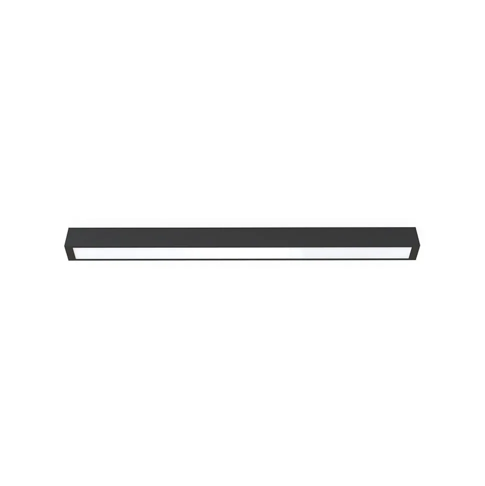 Lampa Sufitowa STRAIGHT Czarny 1xT8 16W LED 3000K 92cm