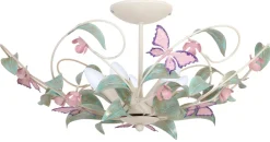Lampa Sufitowa SUMMER Beżowy Szary 5xE14