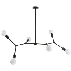 Lampa Sufitowa TWIG Czarny 6xE27