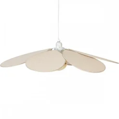 Lampa sufitowa wisząca beżowa Naya