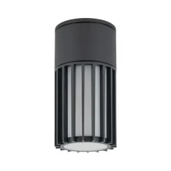 Lampa sufitowa zewnętrzna RIBO szara 1xE27 IP54