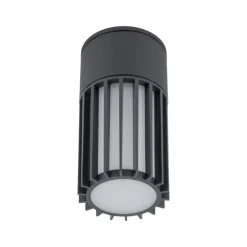 Lampa sufitowa zewnętrzna RIBO szara 1xE27 IP54