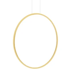 Lampa Wiszaca SATURNO Złoty 46W LED 80cm