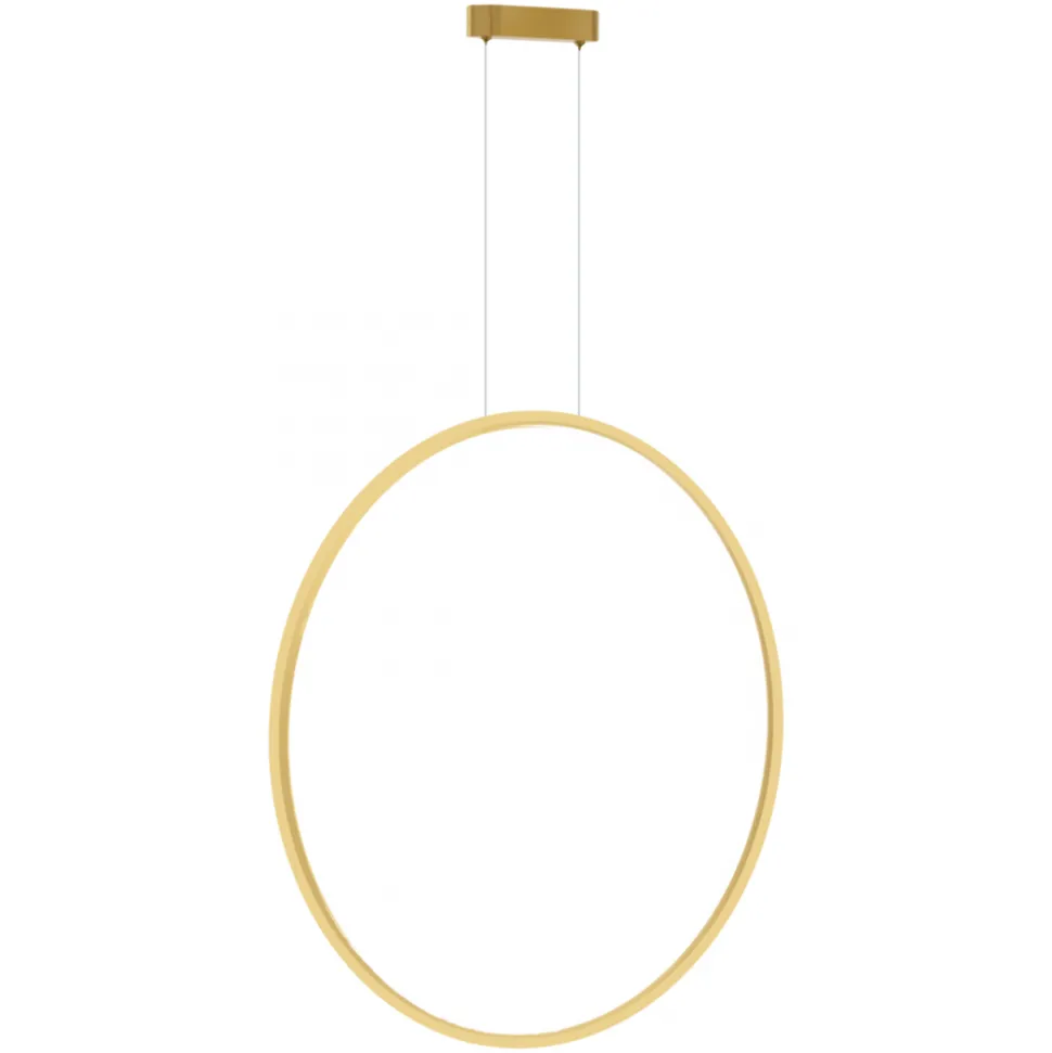Lampa Wiszaca SATURNO Złoty 46W LED 80cm