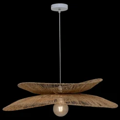 Lampa wisząca Alara beżowa z juty