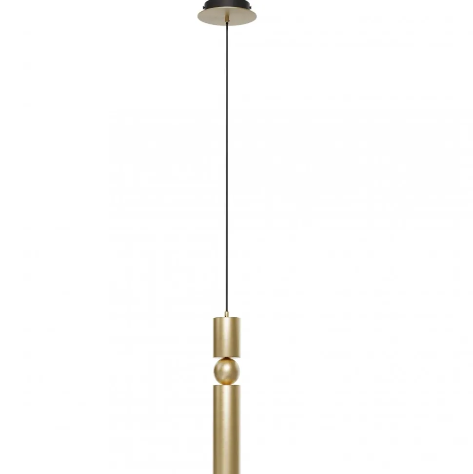 Lampa Wisząca ALAS Złoty 1xGU10