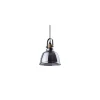 Lampa Wisząca AMALFI Czarny Dymiony Klosz 1xE27 20cm