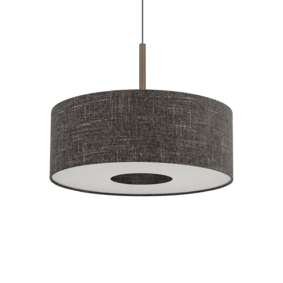Lampa wisząca AMARELA M czarny melanż 1xE27