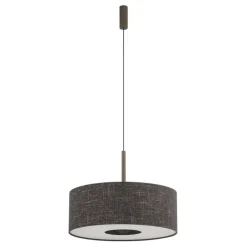 Lampa wisząca AMARELA M czarny melanż 1xE27