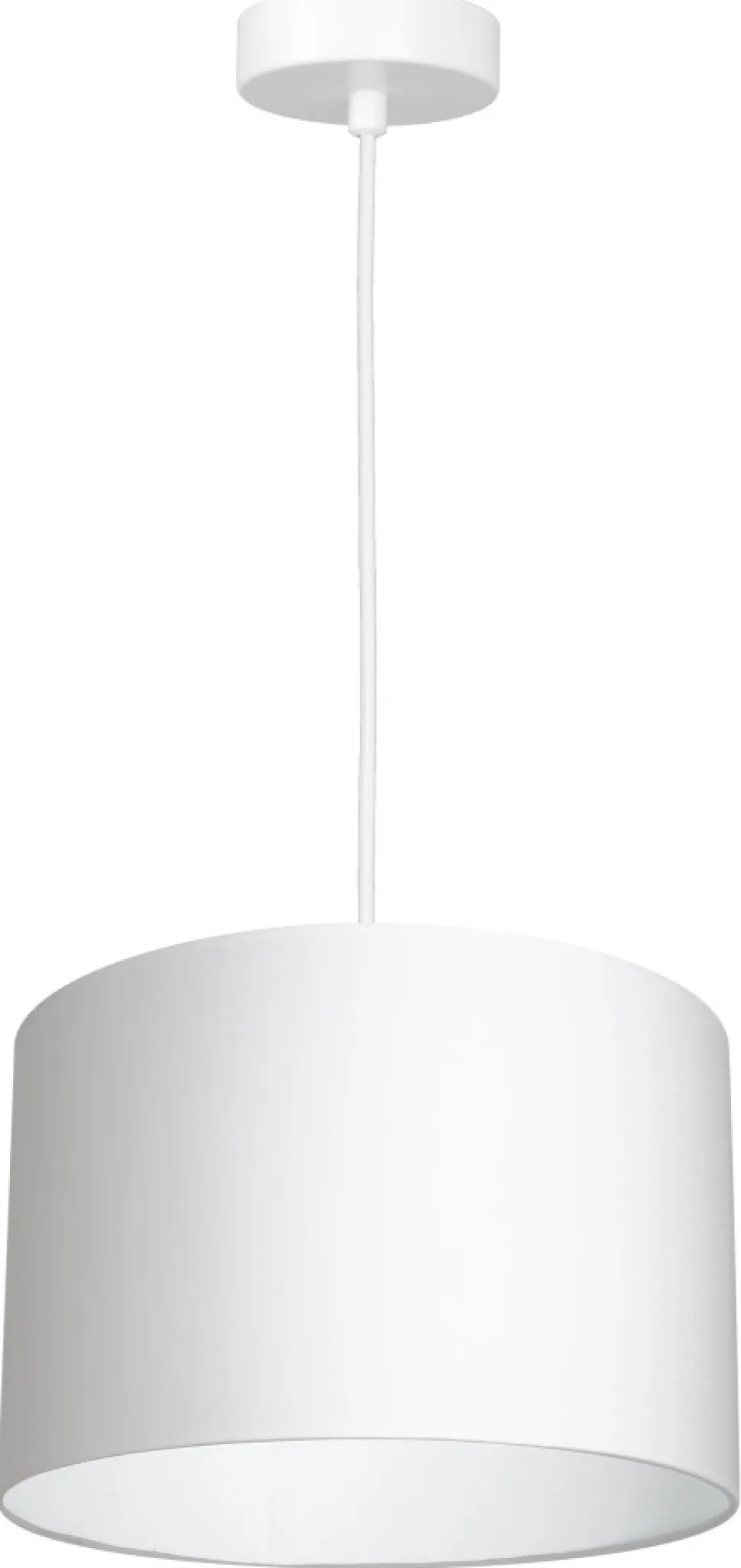 Lampa Wisząca ARDEN Biały Abażur 1xE27 25cm