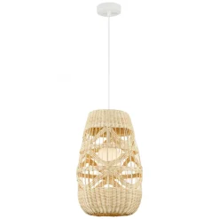 Lampa Wisząca ARONA Abażur Beżowy 1xG9 25cm