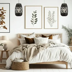 Lampa Wisząca ARONA Abażur Czarny 1xG9 25cm