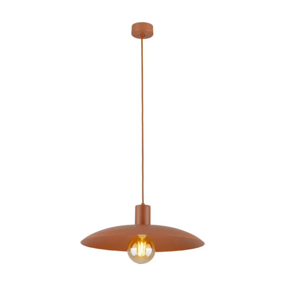 Lampa wisząca ASTRA ceglasta 1xE27