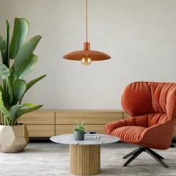 Lampa wisząca ASTRA ceglasta 1xE27