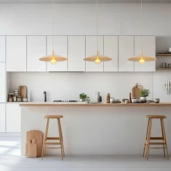Lampa wisząca ASTRA sabia beżowa 1xE27
