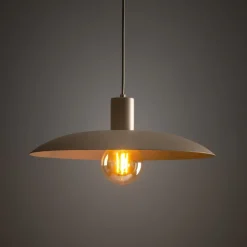 Lampa wisząca ASTRA sabia beżowa 1xE27