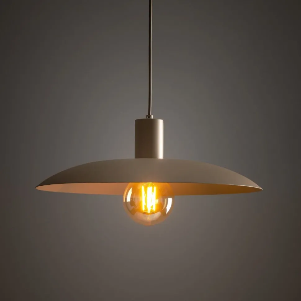 Lampa wisząca ASTRA sabia beżowa 1xE27