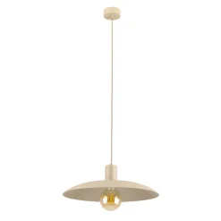 Lampa wisząca ASTRA sabia beżowa 1xE27