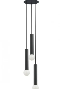 Lampa Wisząca BATON Czarny 3xE27