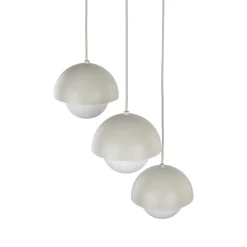 Lampa wisząca BONO beżowa 3xG9