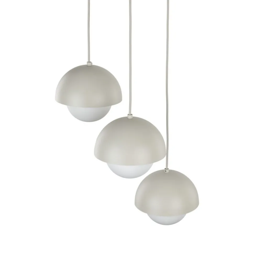 Lampa wisząca BONO beżowa 3xG9