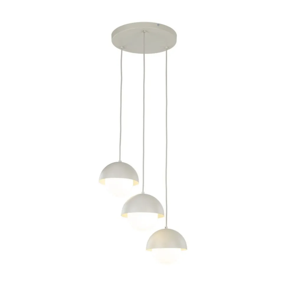 Lampa wisząca BONO beżowa 3xG9