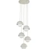 Lampa wisząca BONO beżowa 5xG9