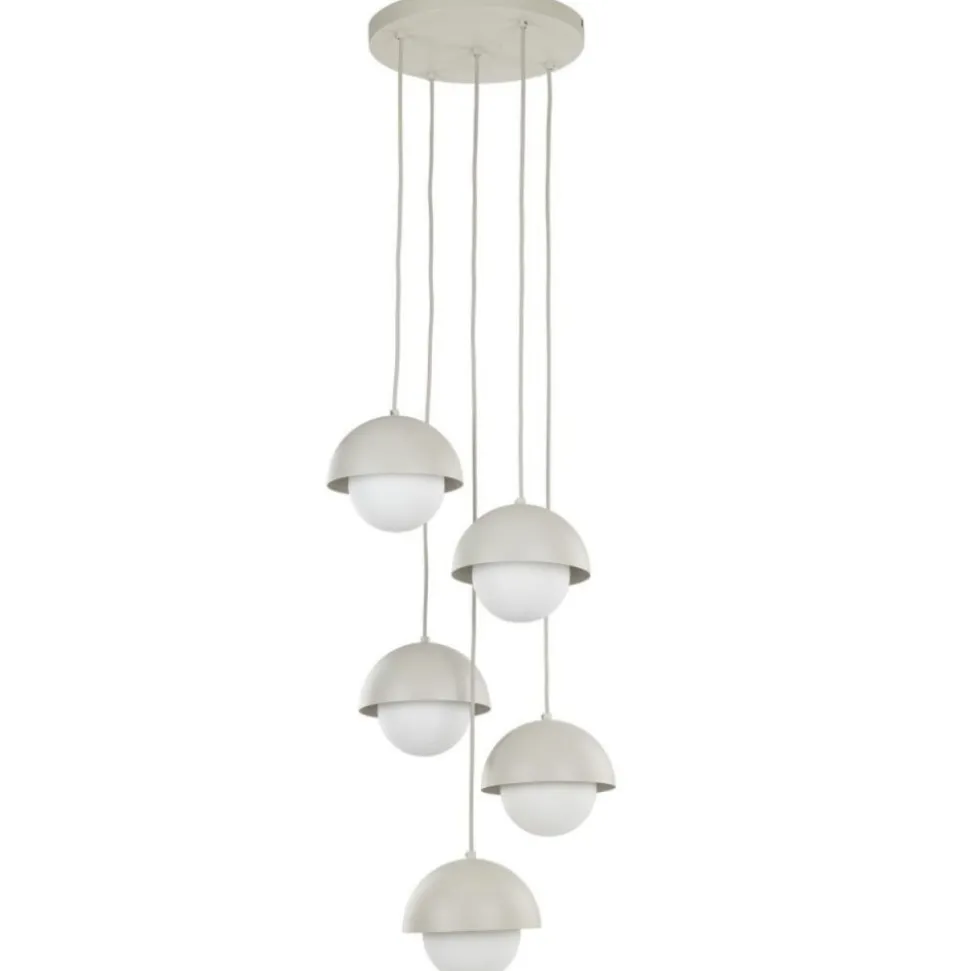 Lampa wisząca BONO beżowa 5xG9