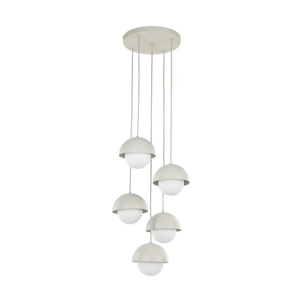 Lampa wisząca BONO beżowa 5xG9