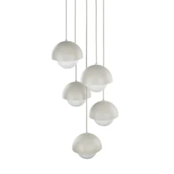 Lampa wisząca BONO beżowa 5xG9