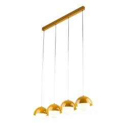 Lampa wisząca BONO ochra 4xG9