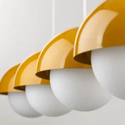 Lampa wisząca BONO ochra 4xG9