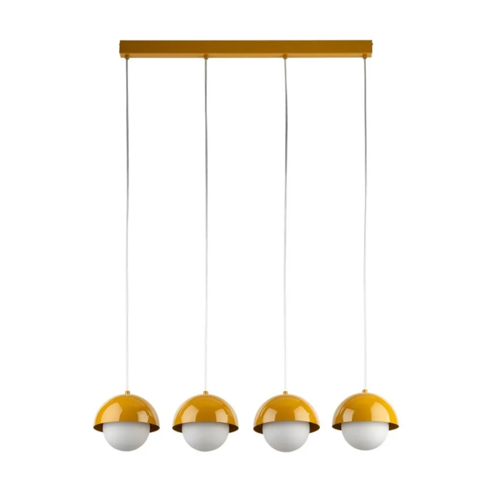 Lampa wisząca BONO ochra 4xG9