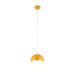 Lampa wisząca BONO ochra 1xG9