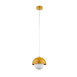 Lampa wisząca BONO ochra 1xG9