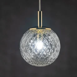 Lampa wisząca CADIX złota 1xG9