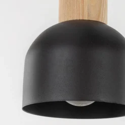 Lampa Wisząca CAIRO Czarny Metalowe Klosze 3xE27
