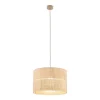Lampa wisząca CALMA beżowa 1xE27 38 cm