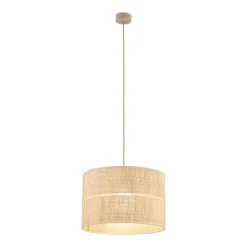 Lampa wisząca CALMA beżowa 1xE27 38 cm
