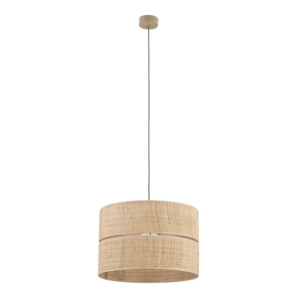 Lampa wisząca CALMA beżowa 1xE27 38 cm