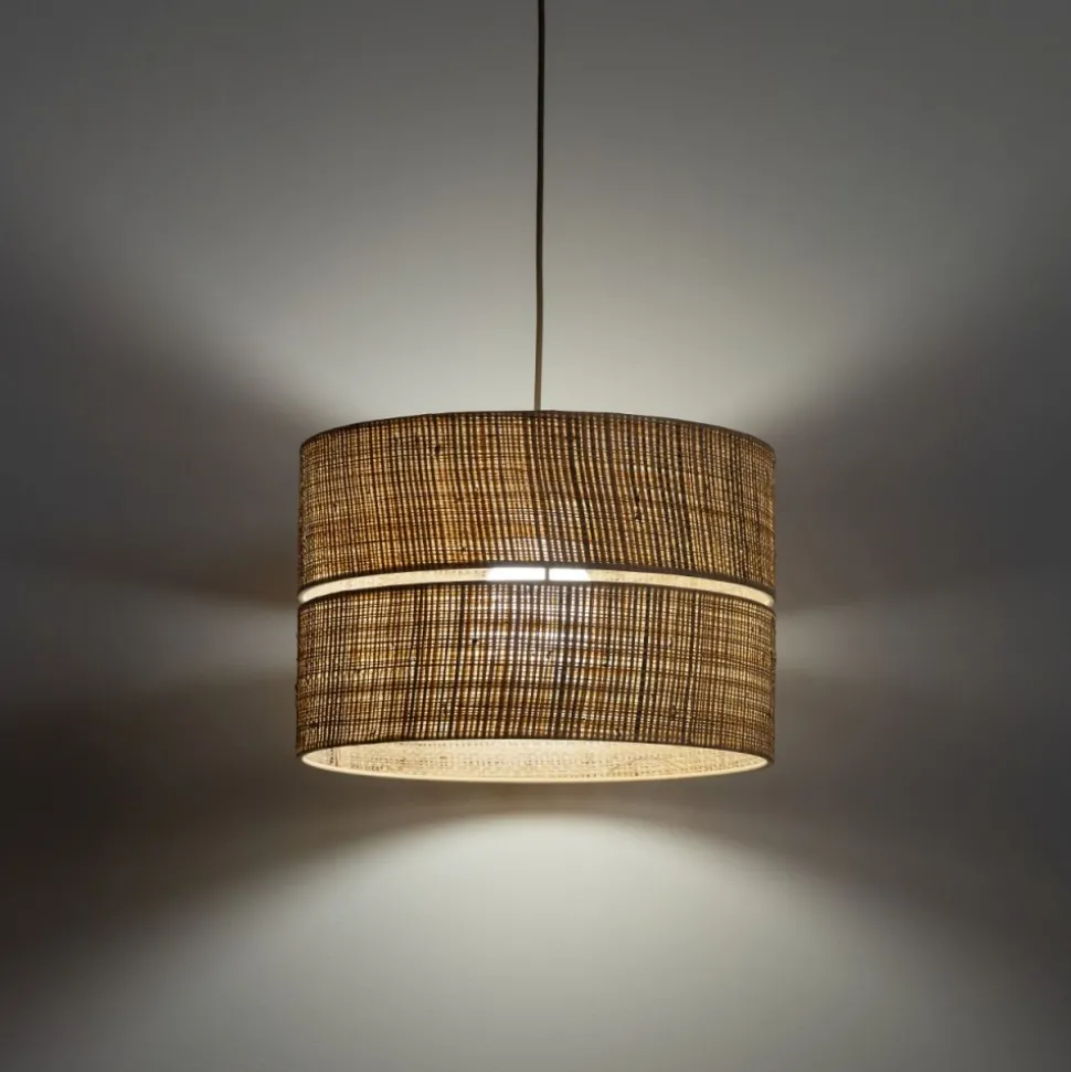 Lampa wisząca CALMA beżowa 1xE27 38 cm