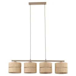 Lampa wisząca CALMA beżowa 4xE27