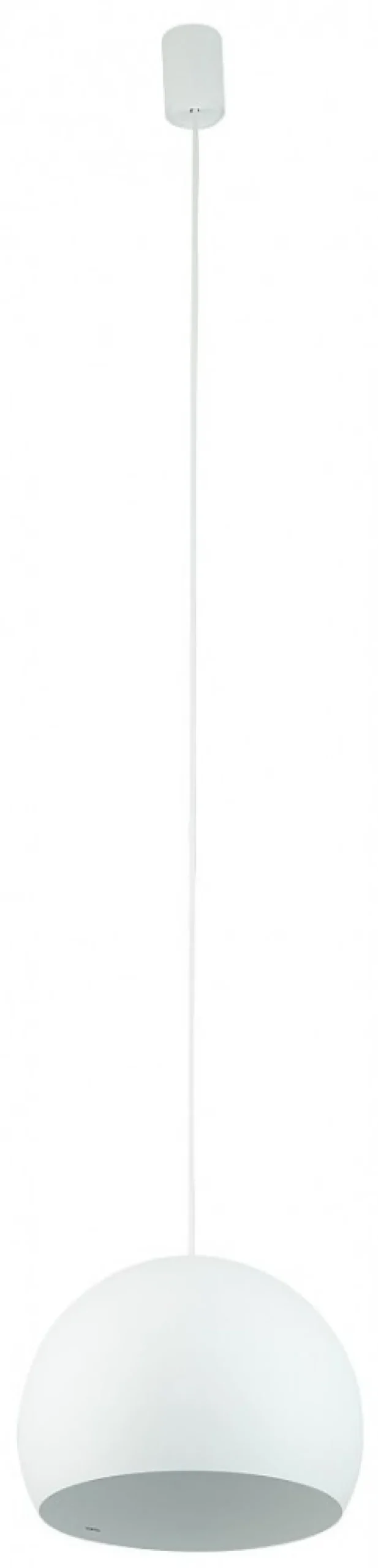 Lampa Wisząca CANDY Biały Metalowy Klosz 1xGU10 27,5cm