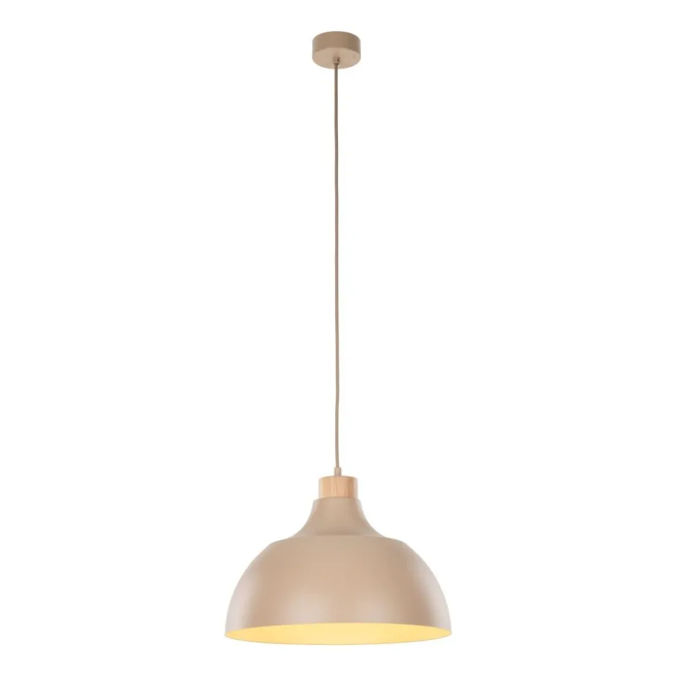 Lampa wisząca CAP sabia beżowa 1xE27