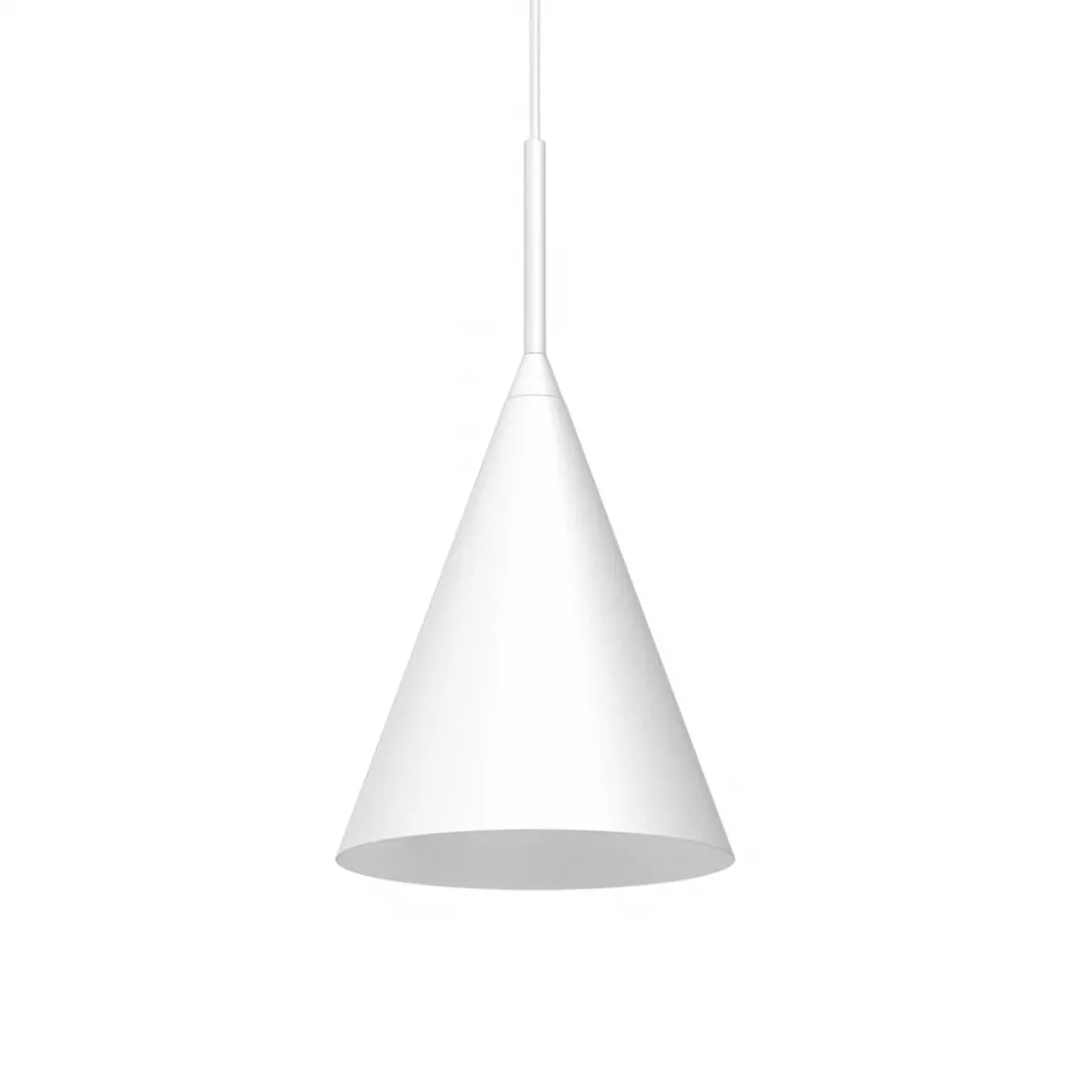 Lampa wisząca CAPITAL Biała Metalowa 1xGX53 17cm