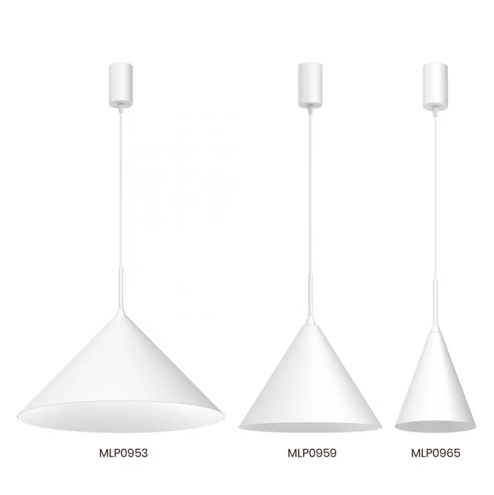 Lampa wisząca CAPITAL Biała Metalowa 1xGX53 17cm